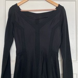 NWT Diane Von Furstenberg long sleeved dress